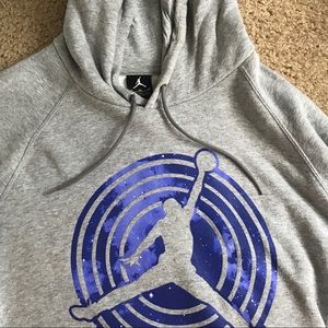 Air Jordan Gray Hoodie